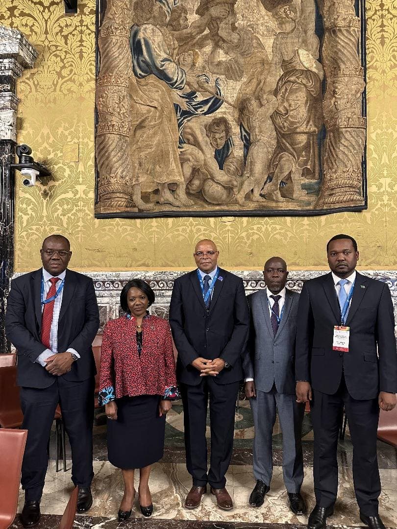 Members of the Zambian community in Rome