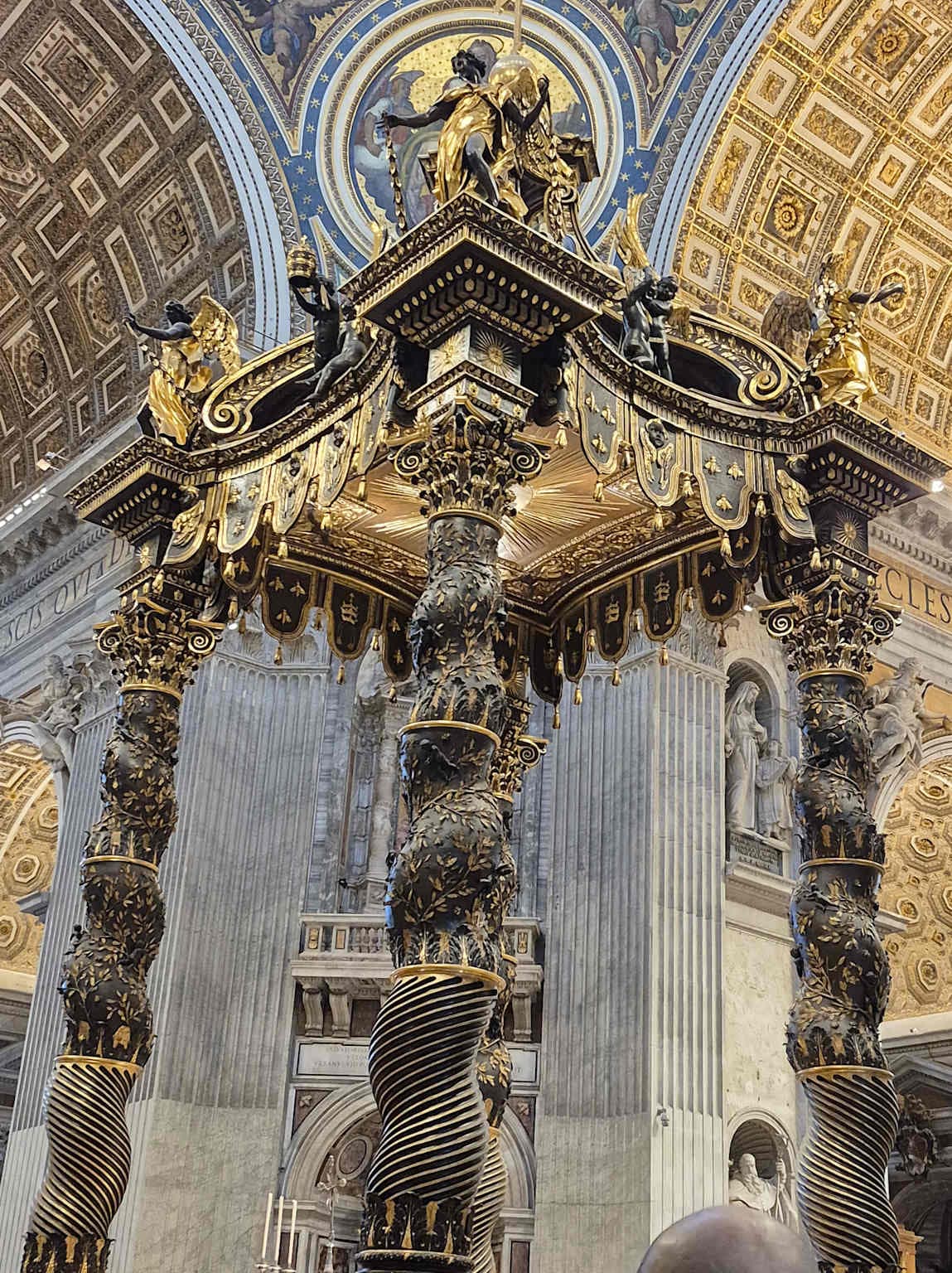 St Peter's Basilica during a solemn ceremony